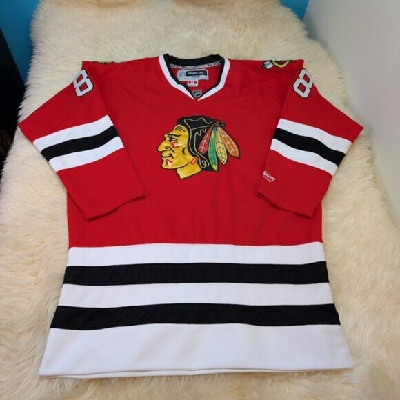 Reebok CCM Size 52 Chicago Blackhawks Patrick Kane #88 Hockey Jersey - Picture 1 of 12